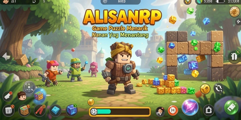 Tampilan gameplay yang mengasyikkan saat bermain ALISANRP di perangkat Anda.
