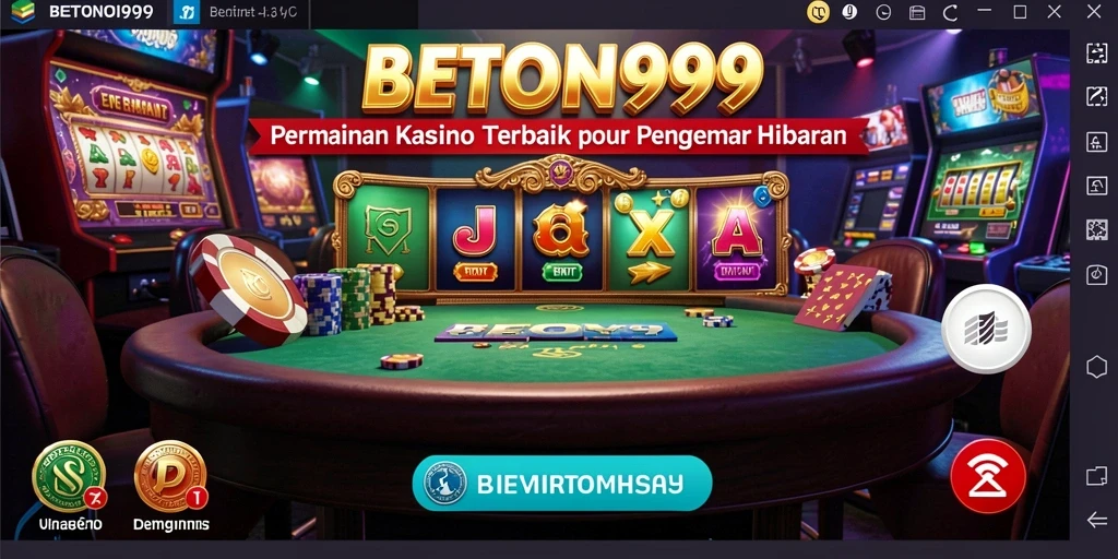 Tampilan gameplay Kasino di BETON999 dengan dealer langsung yang mengasyikkan.