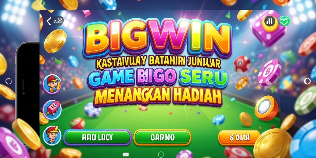 Tampilan gameplay BIGWIN yang seru dengan interaksi pemain Bingo.