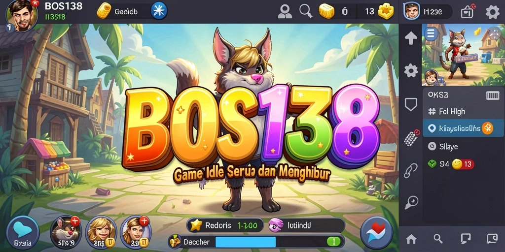 Screenshot utama menampilkan gameplay Idle yang menarik dan menghibur.