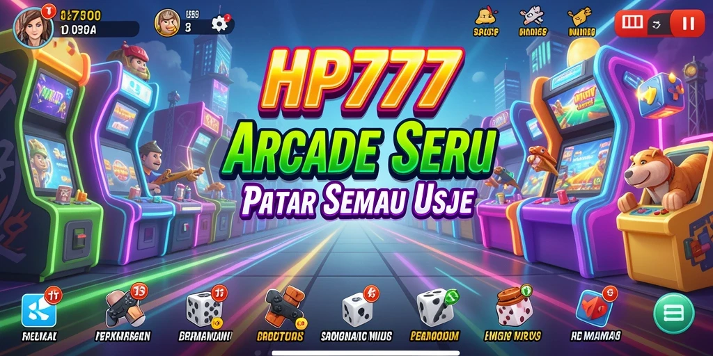 Tampilan gameplay HP777 yang menegangkan dan dinamis.