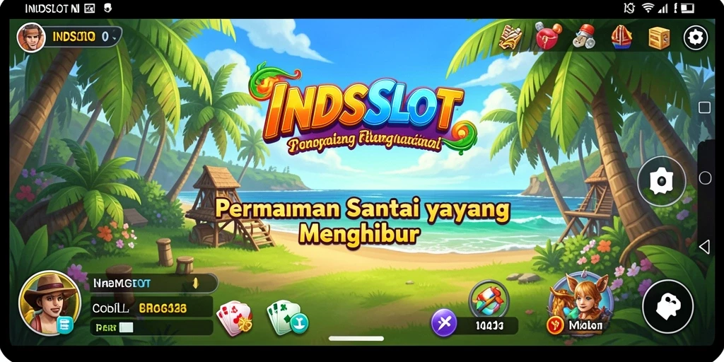 Screenshot INDSLOT menampilkan gameplay yang menghibur dan menarik.