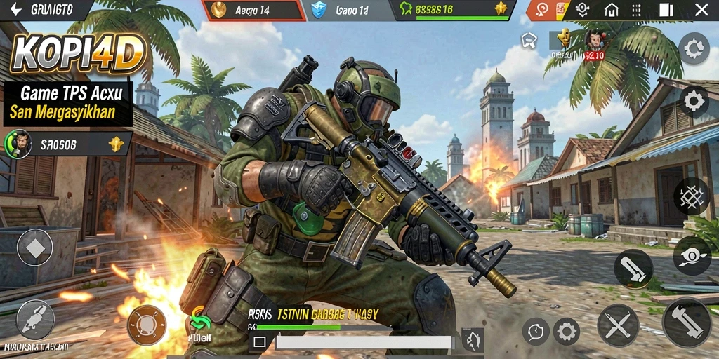 Tampilan gameplay seru dalam KOPI4D yang penuh aksi.