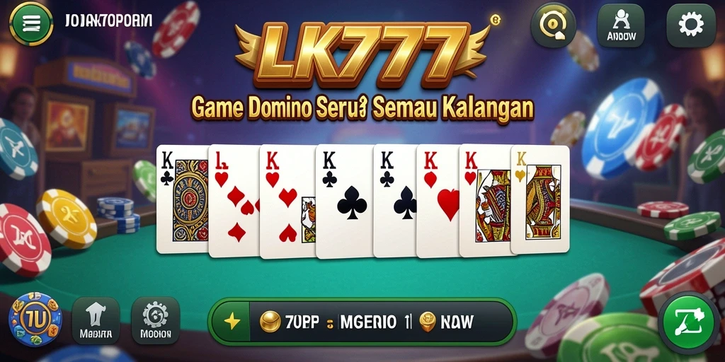 Tampilan gameplay seru LK777 yang menghibur dan menarik.