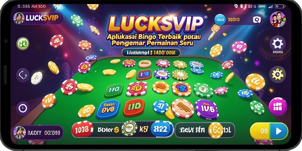Screenshot gameplay LUCKSVIP yang menunjukkan keseruan permainan Bingo.