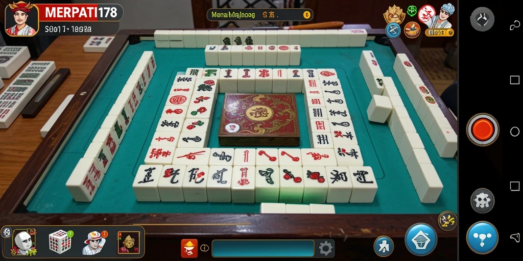 Gameplay menarik dalam MERPATI178 dengan grafis Mahjong yang indah.