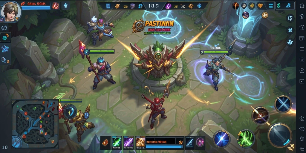 Tampilan gameplay seru dari PASTIWIN dalam aksi.