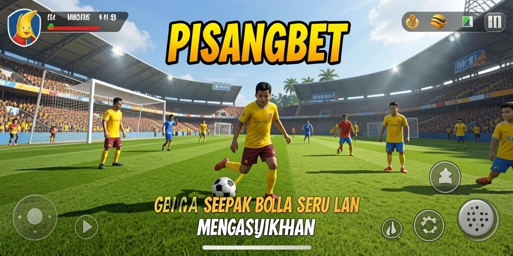 Screenshot PISANGBET menampilkan pertandingan Football yang seru.