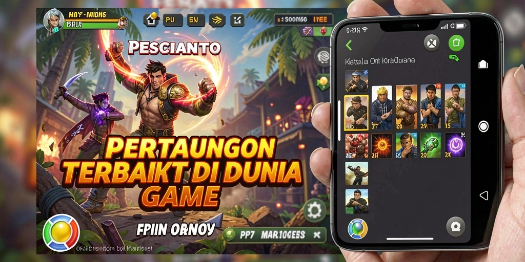 Tangkapan layar menunjukkan pertarungan seru di PP7 dengan karakter yang beraksi.