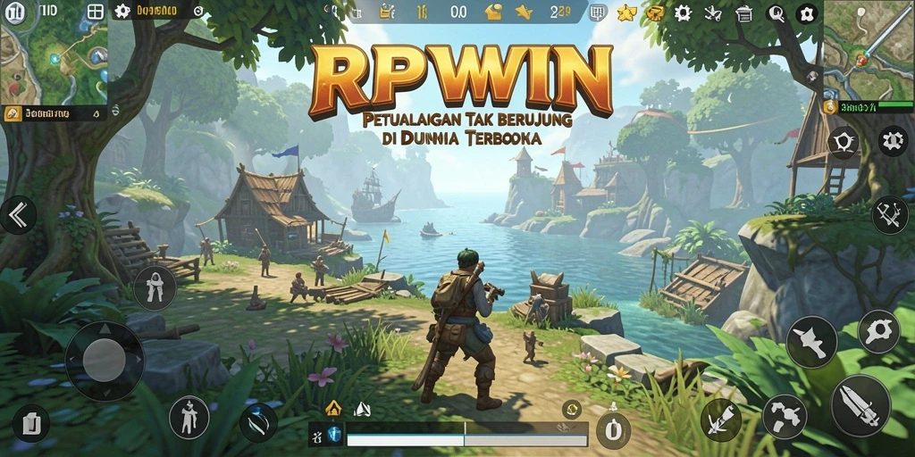 Gameplay seru dari RPWIN dengan dunia terbuka.
